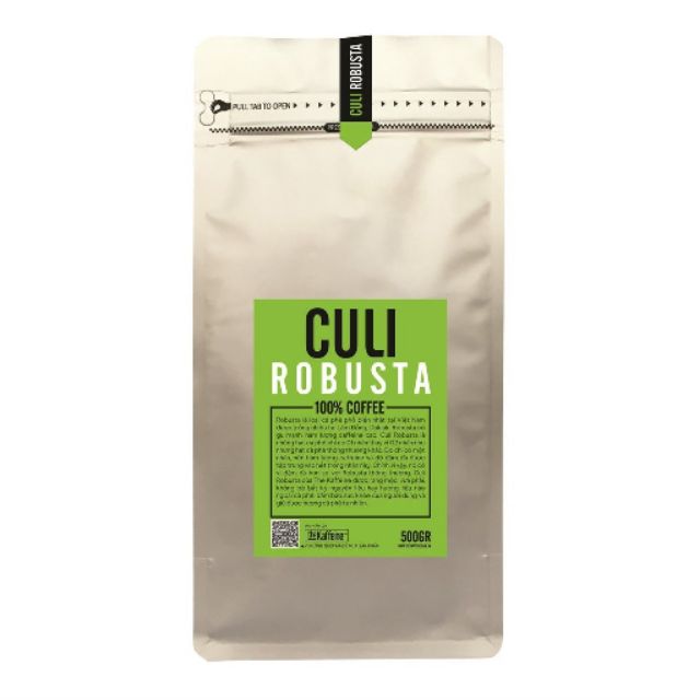 Cà phê Robusta nguyên chất 500g - The Kaffeine Coffee