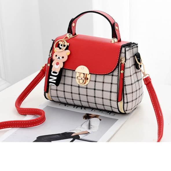 TÚI SÁCH KẺ KHÓA GẤU CUTE CỰC SỊN SÒ