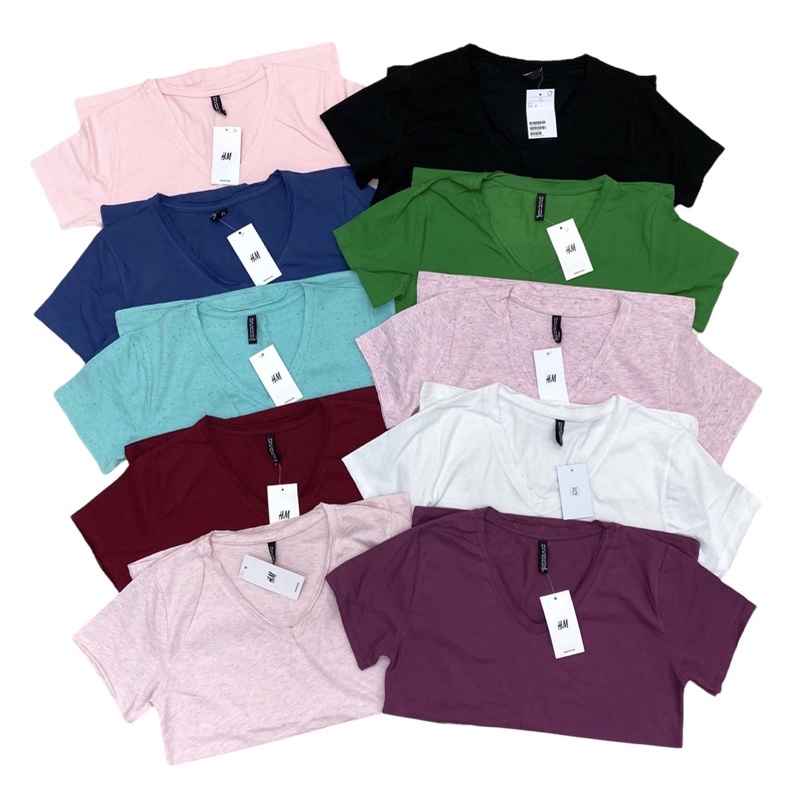 🇱🇷Áo thun Basic Tees🇱🇷 V_Neck