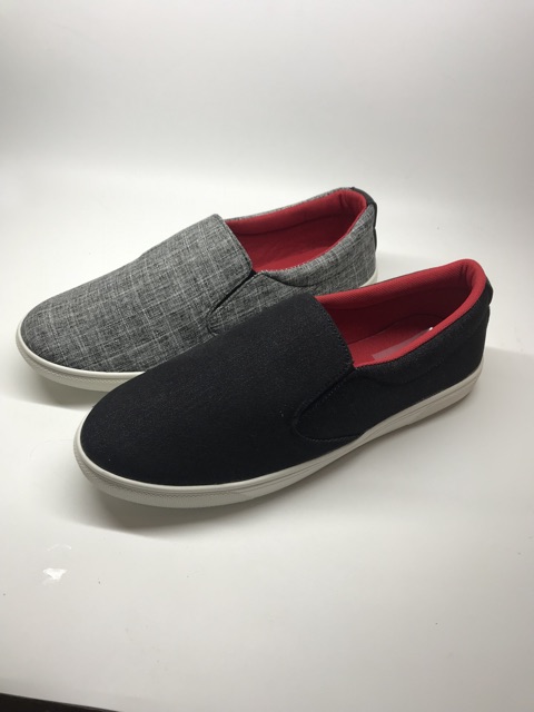 Giầy Nam Vải Bò Đen Cao Cấp ( video) | BigBuy360 - bigbuy360.vn