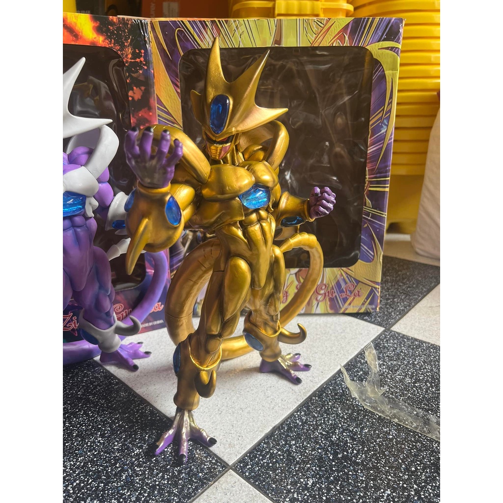 Anime Dragon Ball Gura Broly Golden Frieza King Gogeta Đồ trang trí mô hình làm bằng tay