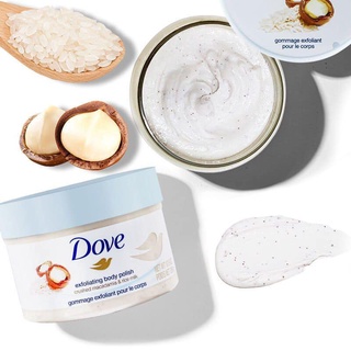 Tẩy da chết body Dove