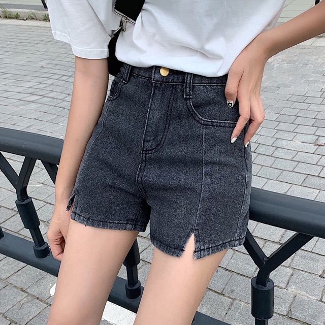 Quần Short Jean Nữ