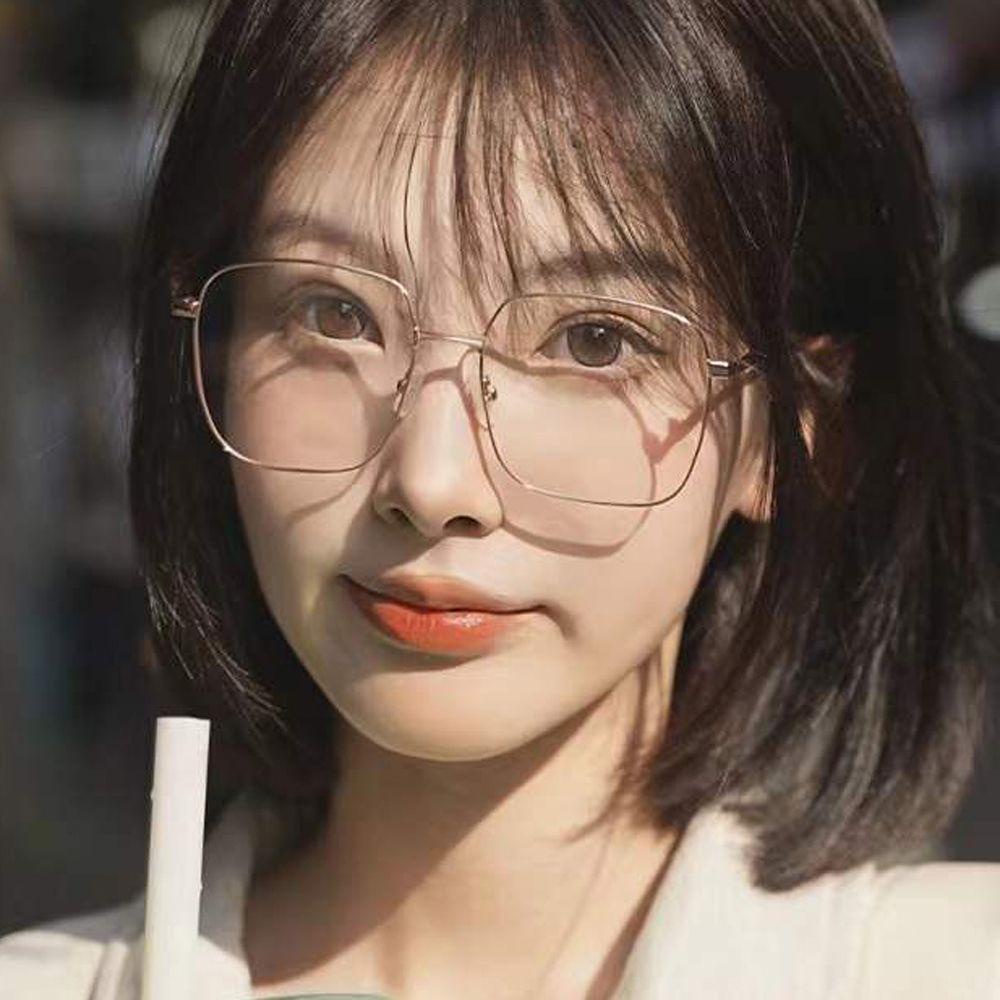 Mắt Kính Chống Ánh Sáng Xanh Thời Trang Vintage Hàn Quốc Cho Máy Tính
