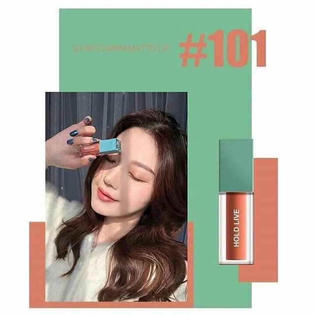 Son kem nắp đính đá Hold Live Star-Charm Velvet Matte Lip | Thế Giới Skin Care