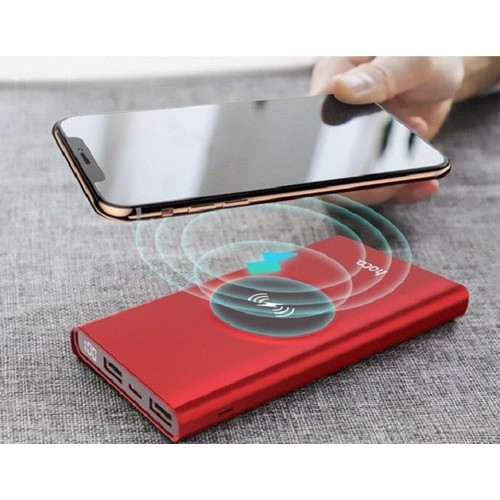 Pin dự phòng HOCO J37 10.000mah kiêm sạc không dây chính hãng  - Sạc dự phòng nhanh dùng được cho nhiều dòng điện thoại