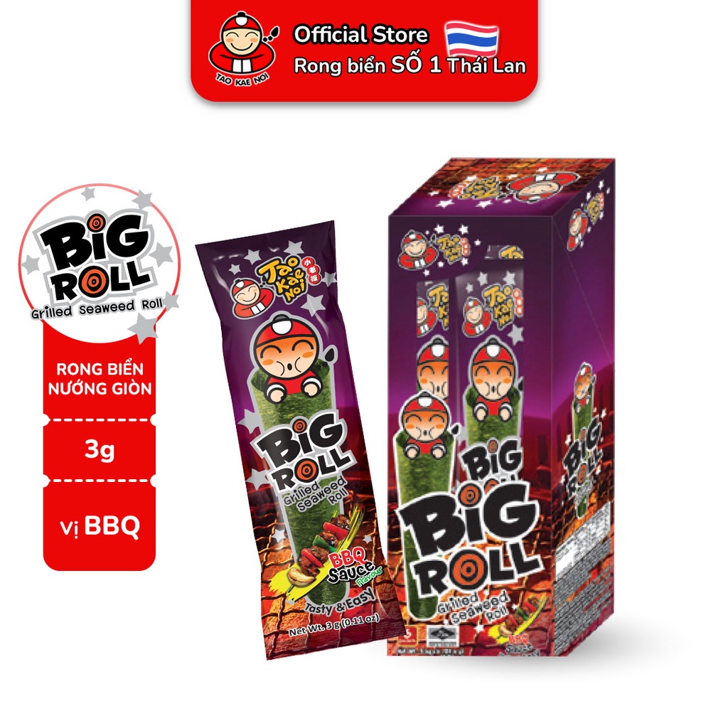 Rong biển TaoKaeNoi BIG ROLL (3g)