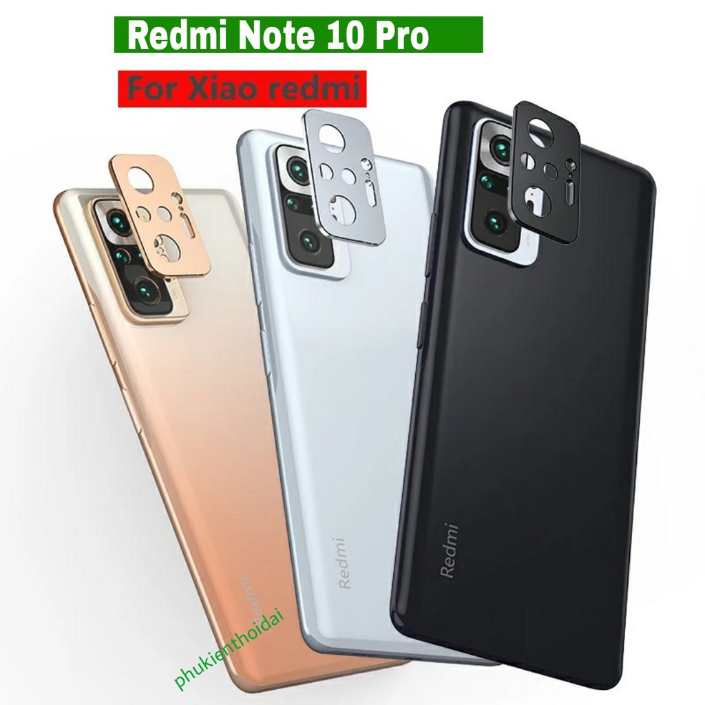 ĐAI BẢO VỆ CAMERA REDMI NOTE 10 PRO ỐP VIỀN NHÔM CAO CẤP