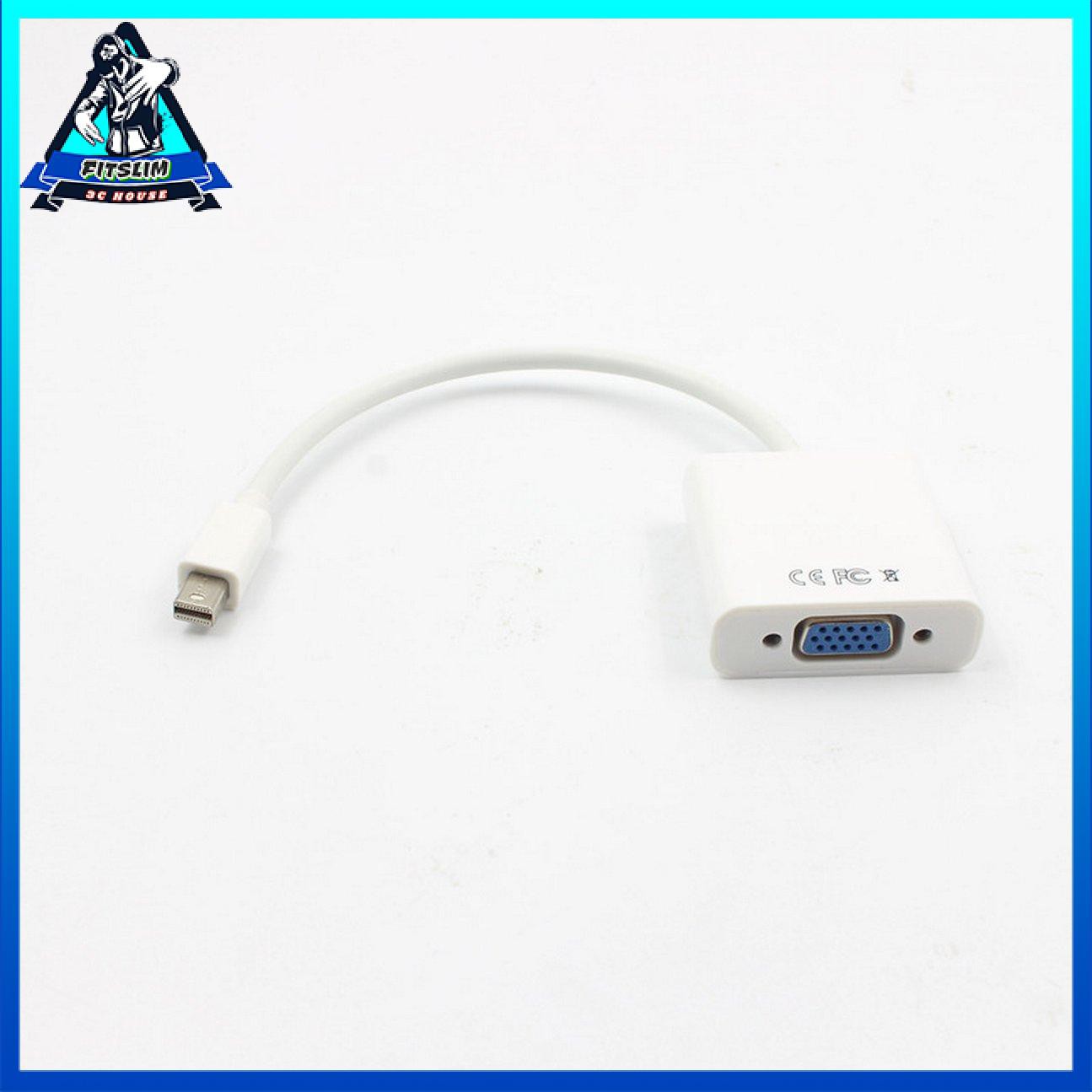Đối với Macbook Airpro Cổng hiển thị Thunderbolt Mini Dp To Vga Cable Adapter 1080P