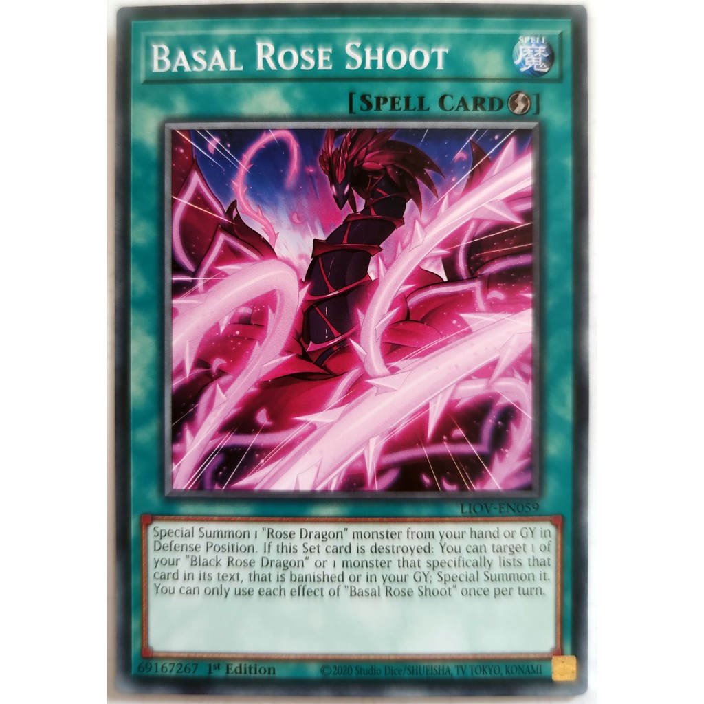 [Thẻ Yugioh] Basal Rose Shoot |EN| Common (5D's)