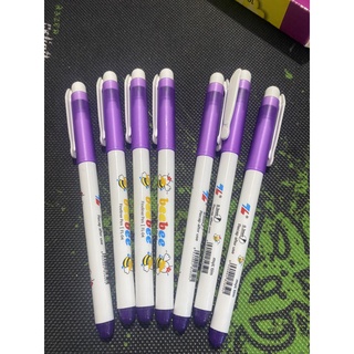 Bút Dạ Kim FL-04 Bee Bee Tím [Hộp 10 cây]