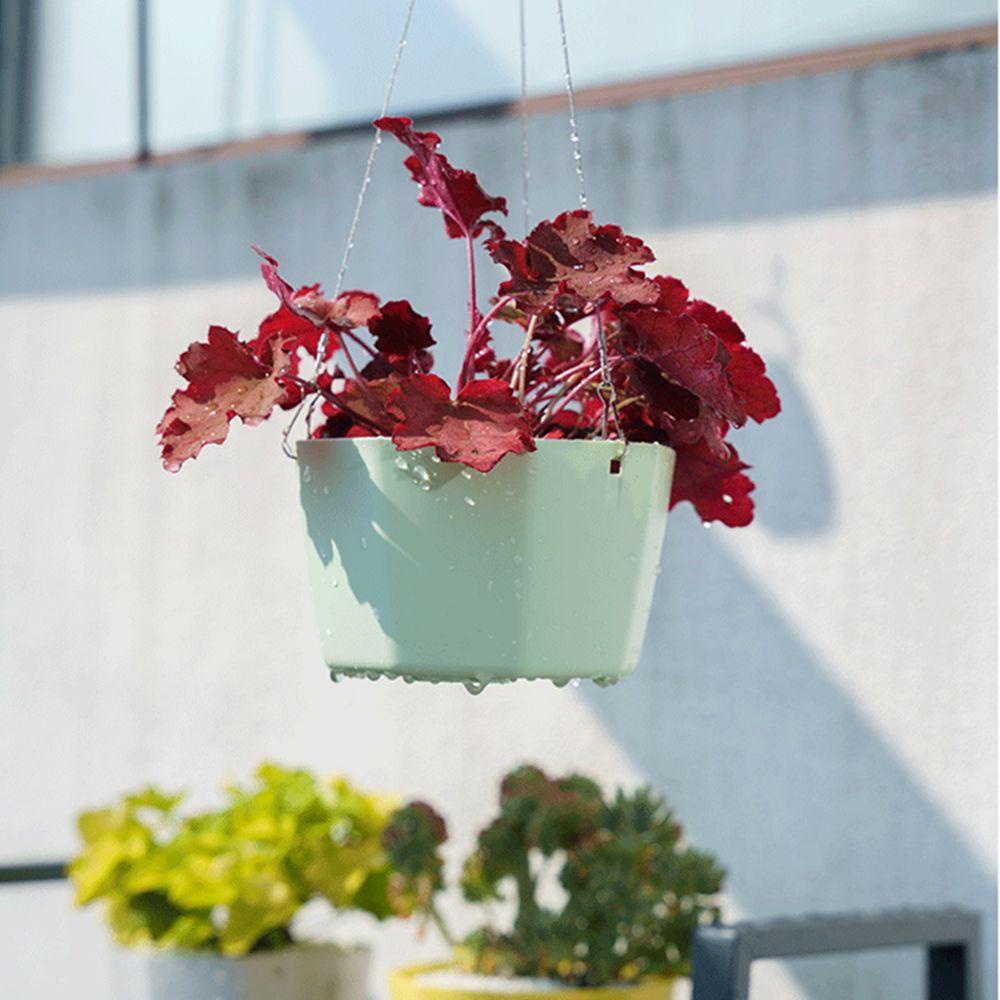 Chậu Trồng Cây 24 Ngăn Có Lỗ Thoát Nước Và Dây Xích Treo Trang Trí Nhà Cửa / Sân Vườn