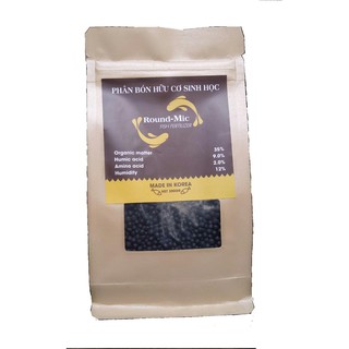 Phân bón hữu cơ sinh học Round Mic Hàn Quốc Túi 300 Gram