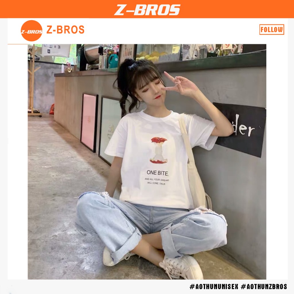 [HÀNG CÓ SẴN] - Áo thun nữ trơn hoa quả mùa hè 7 màu vintage | BigBuy360 - bigbuy360.vn