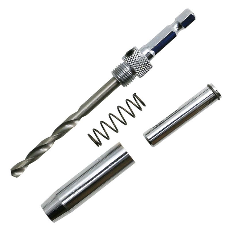 Mũi Khoan Trung Tâm 4 Trục Với 1 Đầu Lục Giác Cho Bản Lề Tự Động