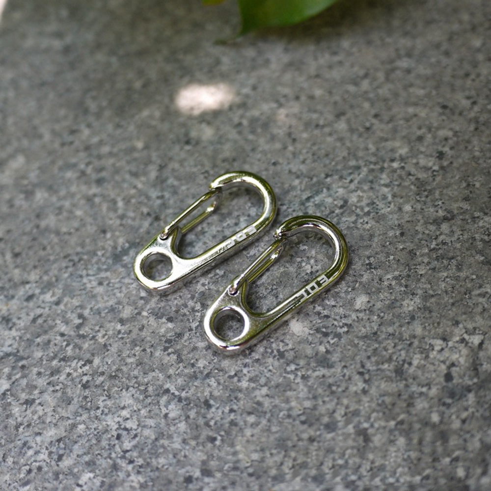 LETTER 2/4pcs Hang Buckle MIni Aluminum Alloy Safety Travel Tools Survival EDC Gear Outdoor Hook D Carabiner