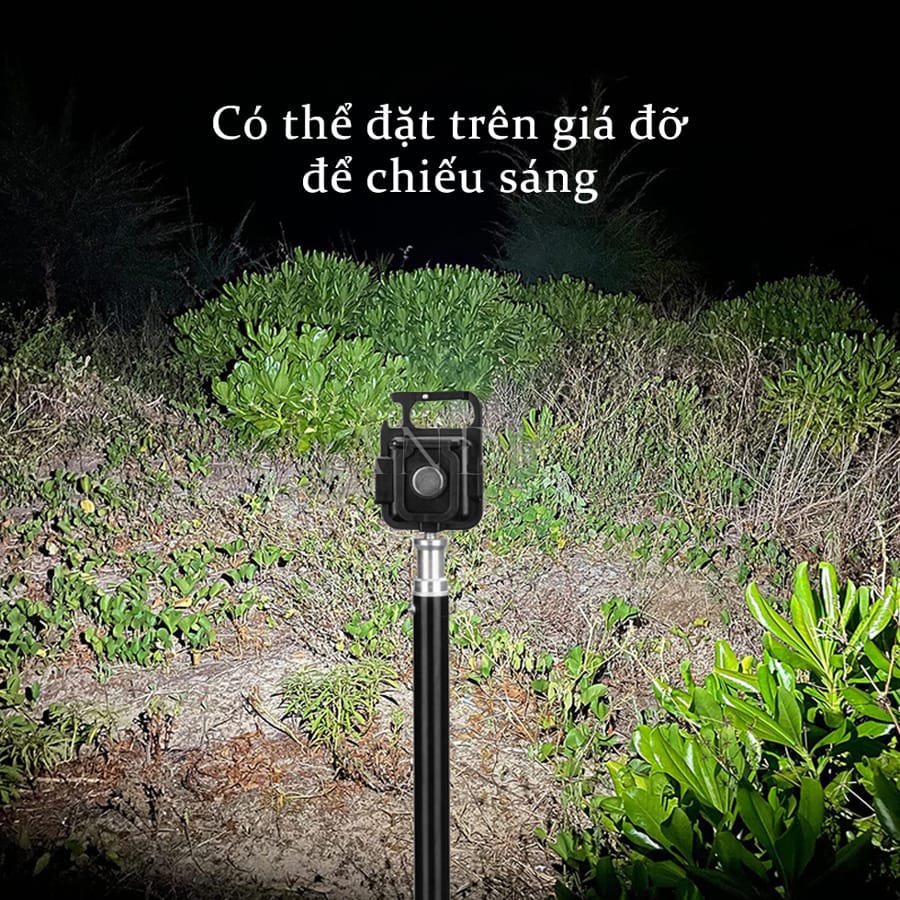 Móc Chìa Khoá Đèn Pin Đèn Led COB Mini Nam Châm Đa Năng Bỏ Túi Tiện Dụng Mang Theo Du Lịch Dã Ngoại