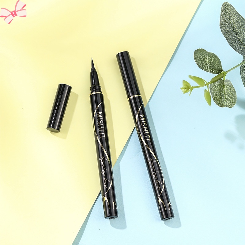 Bút Kẻ Mắt Dạng Lỏng Đầu Bi Thép Chống Nước &amp; Mồ Hôi Lâu Trôi Không Nhòe