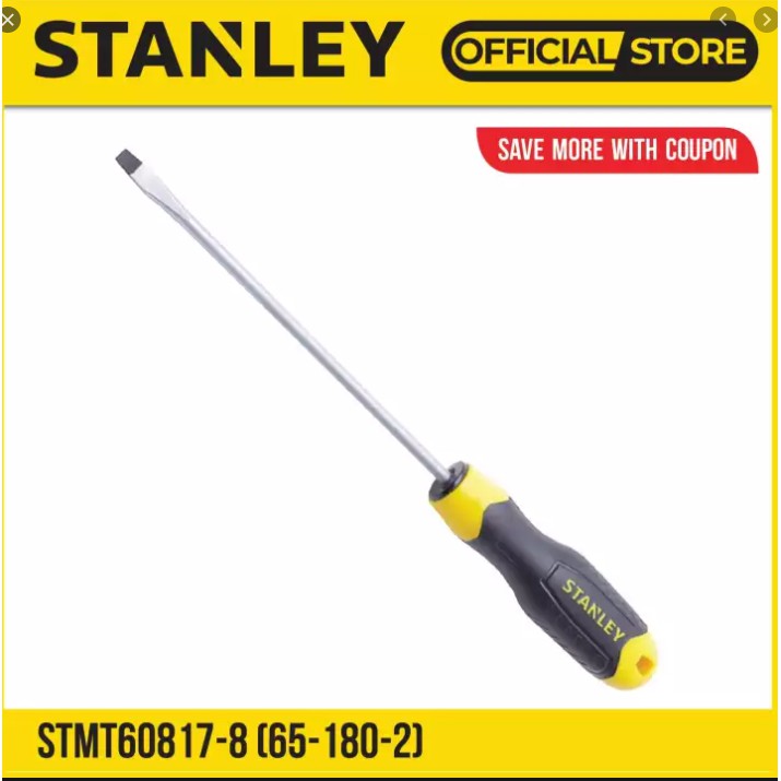 Tua vít dẹp 3mmx75mm Stanley  STMT60817-8