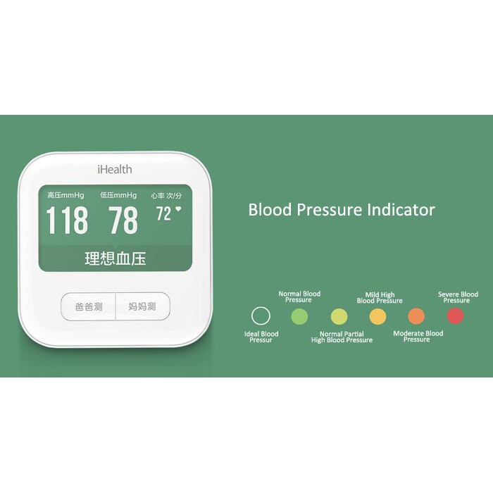 Máy đo huyết áp Xiaomi IHealth Smart Blood Pressure Monitor