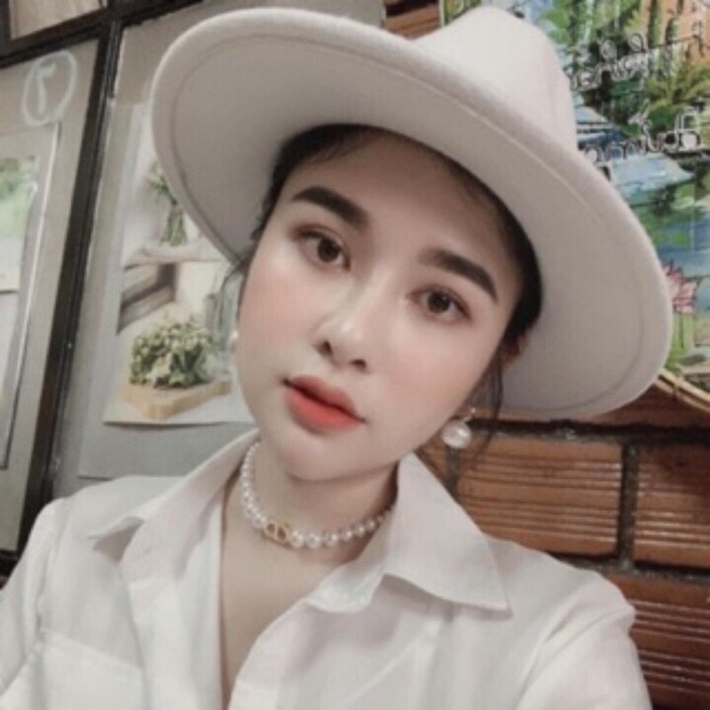 Set bộ trang sức CD vòng cổ, bông tai ngóc đính tag cao cấp