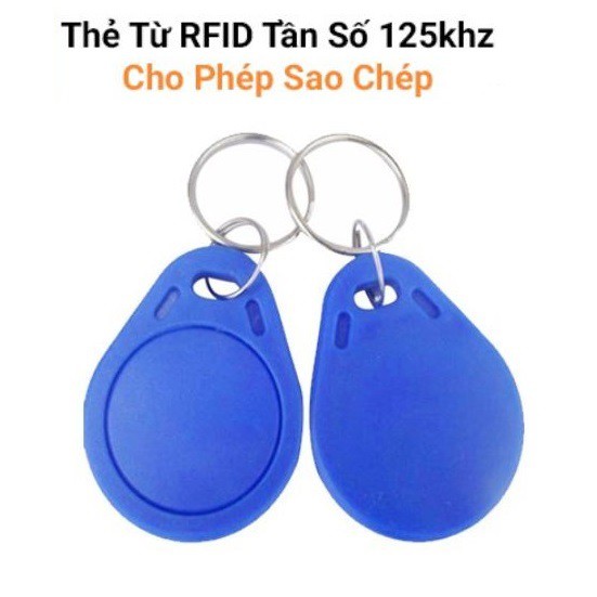 Thẻ Từ RFID Tần Số 125Khz Chip T5577 Dạng Móc Khóa Sao Chép Thẻ Thang Máy [Thẻ Từ Dành Cho Sao Chép]