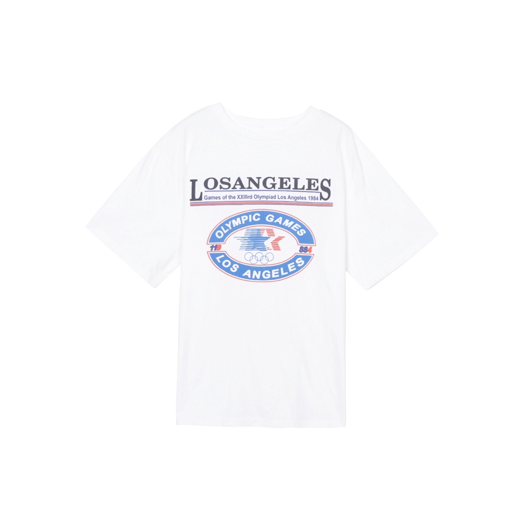 NRVP Áo Thun Nữ Oversize Cổ Tròn Thời Trang Hàn Quốc