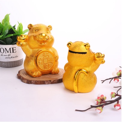 Ống Tiết Kiệm Hình Hổ Vàng Đựng Tiền Tiết Kiệm