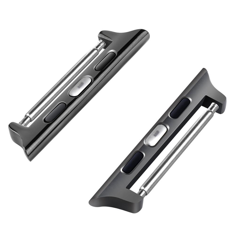 Đầu nối dây đeo bằng nhôm liền mạch lắp đặt dễ dàng 38mm 42mm thích hợp cho Apple Watch 4 3 2
