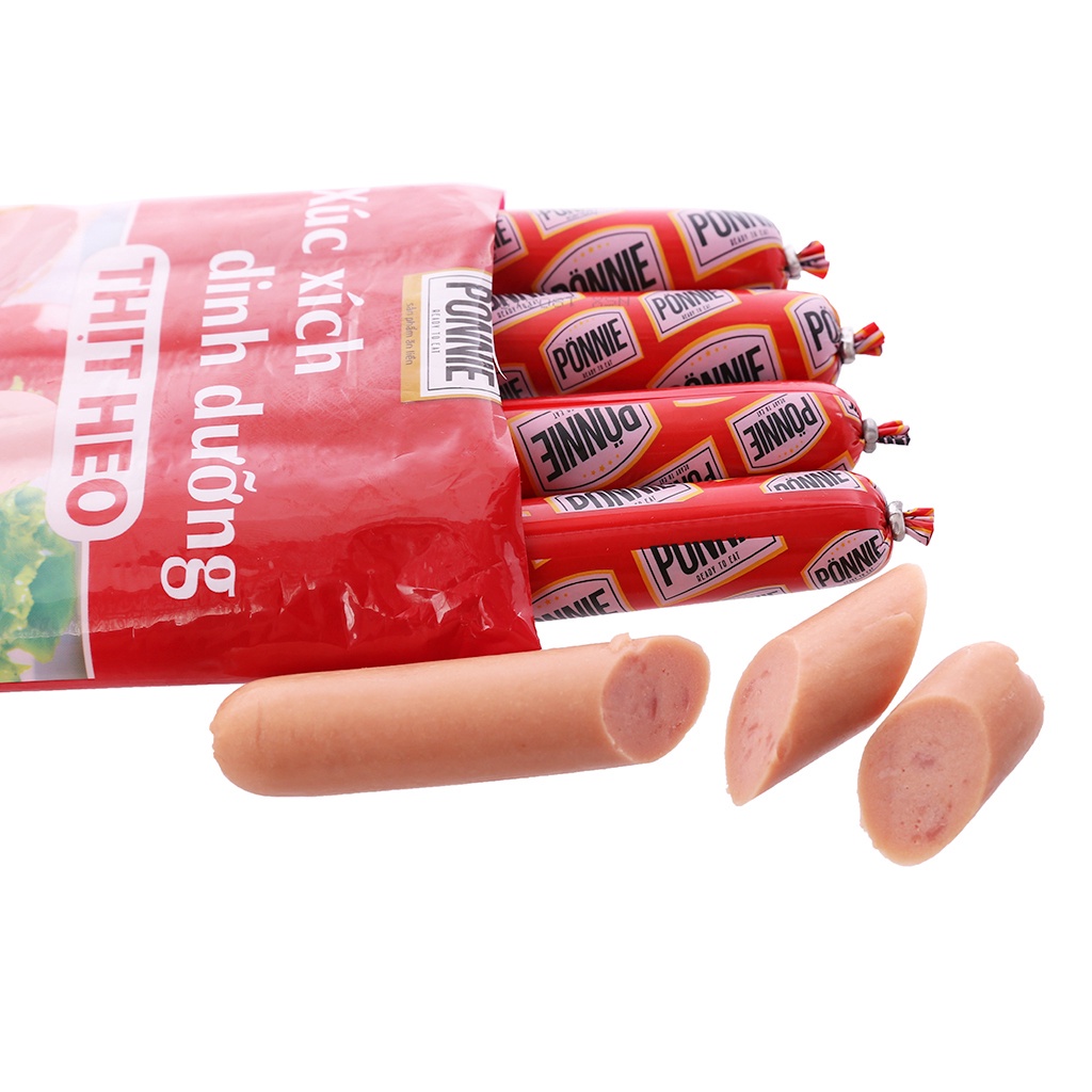 Xúc Xích Dinh Dưỡng Thịt Heo/ Bò Ponnie 175g