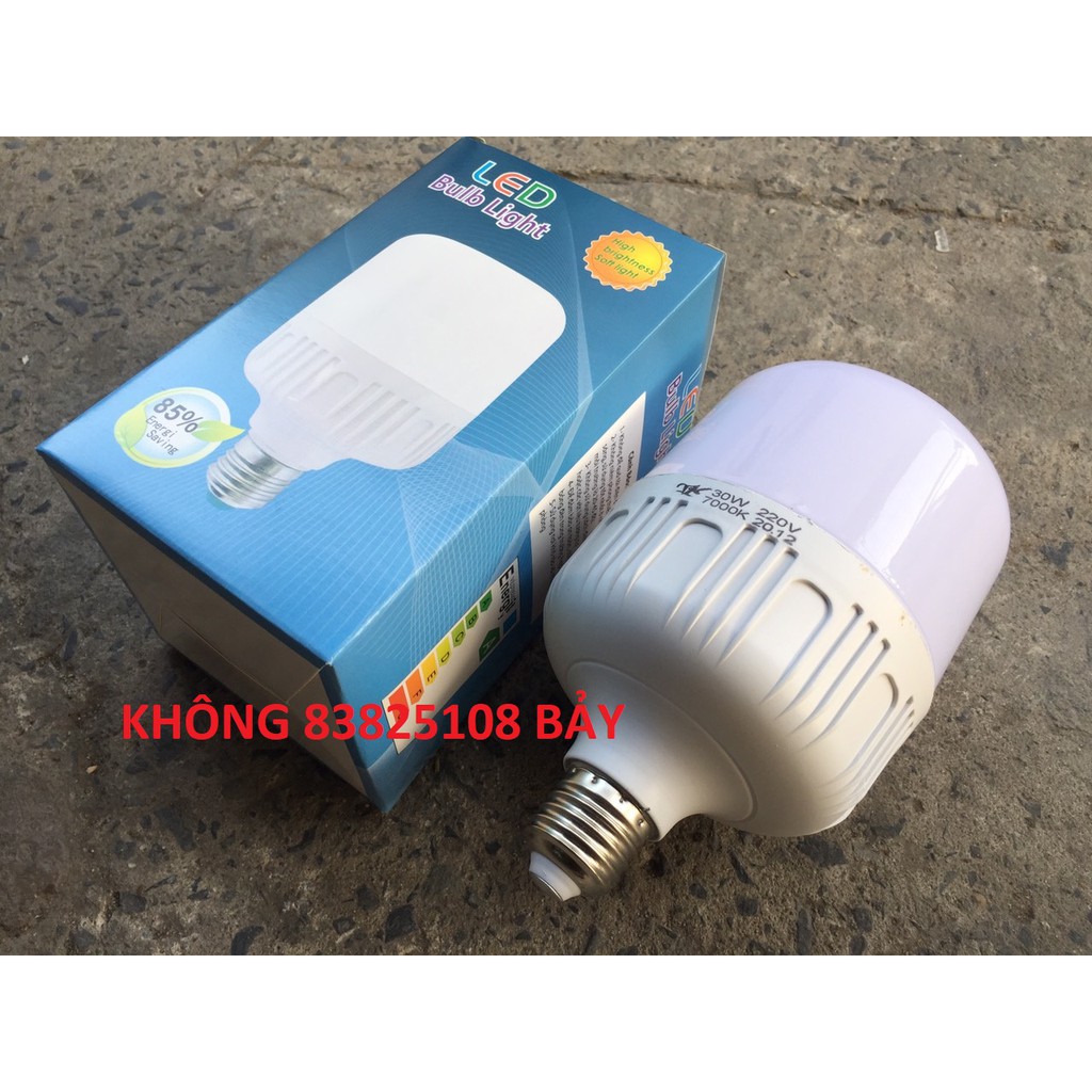 Bóng đèn Led 30W cao cấp-siêu tiết kiệm - ÁNH SÁNG TRẮNG