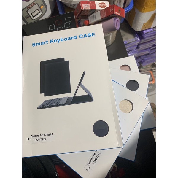 Bao da kèm bàn phím cho Samsung Galaxy Tab A7 Lite 2021  bảo hành bàn phím 1 tháng