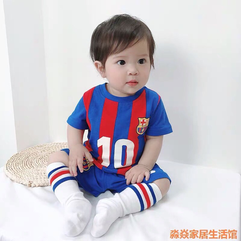 Bộ quần áo bóng đá cho bé BabyGao mẫu 2021