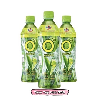 Trà xanh không độ vị chanh 455ml thùng 24 chai