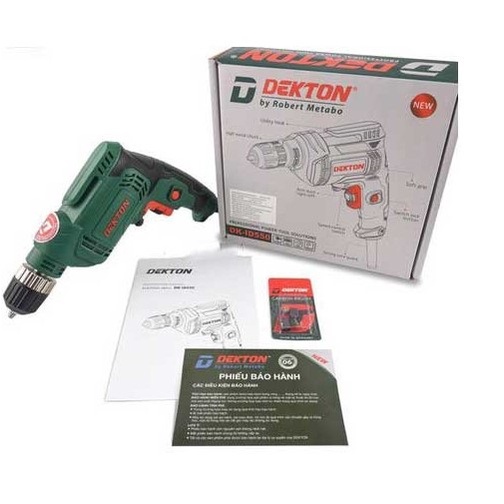 Máy khoan siết vít 10mm 550W Dekton ID550