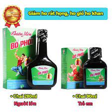 Thiên Môn Bổ Phổi Bình Đông, chai 280ml và 90ml