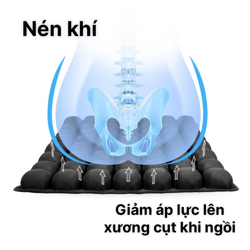 Đệm lót ghế Văn phòng ,xe hơi, ghế Gaming- Êm ái Thoáng khí Đàn hồi cao