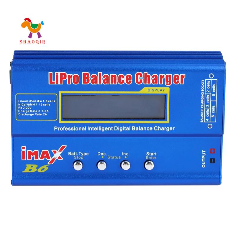 Bộ sạc pin Lipro cân bằng Imax B6 12V 80W 12V 6A kèm phụ kiện