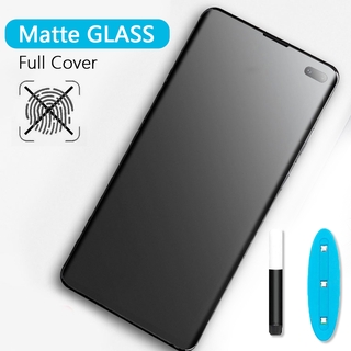 Kính cường lực trong suốt cong tràn viền bám dính tốt cho Samsung Galaxy S20 Note 20 Ultra Note 10 Plus 9 8 S10 S9 S8