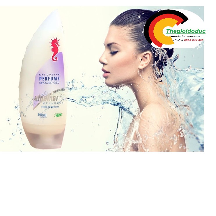 (CHÍNH HÃNG) Sữa Tắm Cá Ngựa Algemarin của Đức Chai 300ml, hương nước hoa lưu đến 12h, | BigBuy360 - bigbuy360.vn