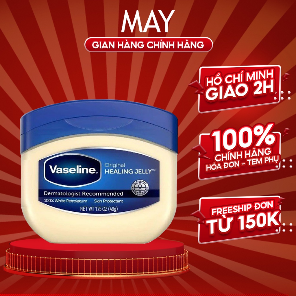 Sáp Dưỡng Ẩm Đa Năng Vaseline Orginal Healing Jelly 49g
