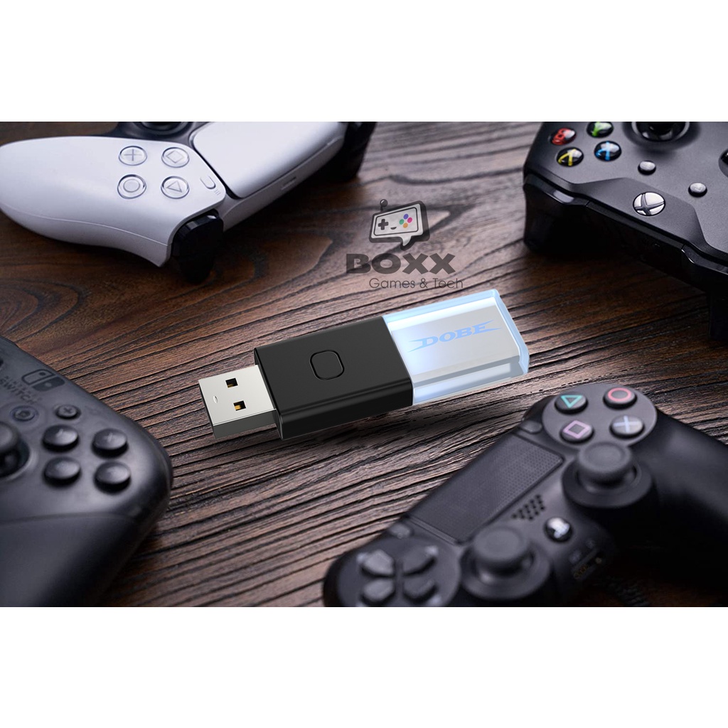 USB Bluetooth cho tay cầm Xbox, PS4, PS5, Pro Controller chính hãng Dobe