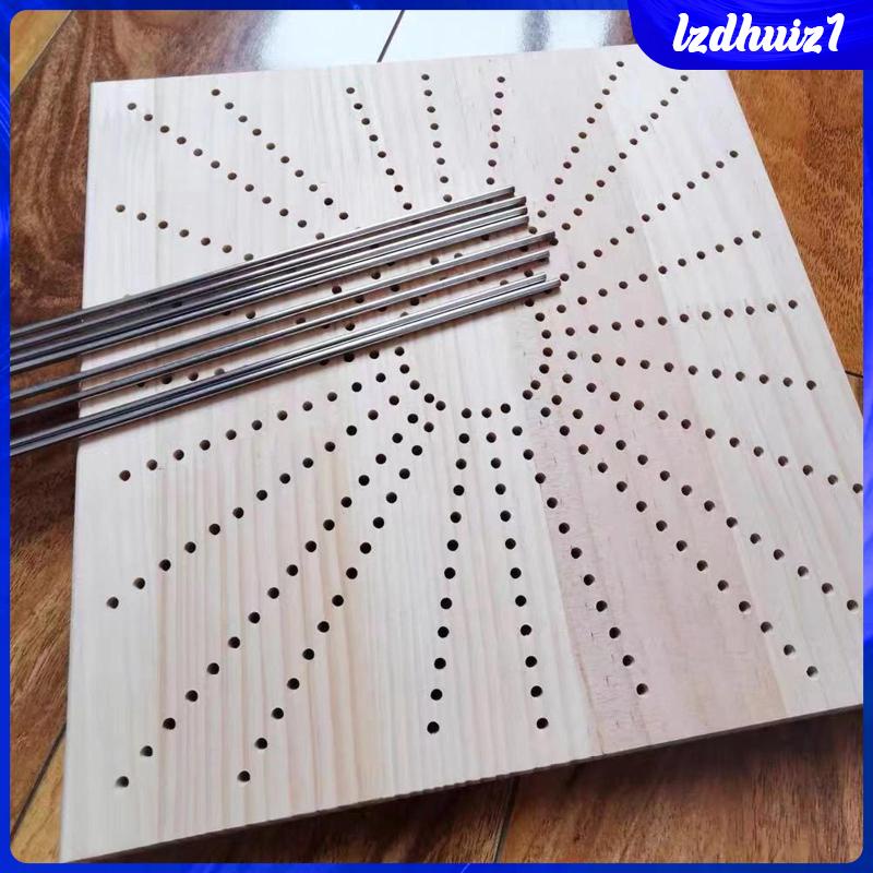 Bảng Chặn Đan Len Với 10 Ghim Siêu Bền Tiện Dụng