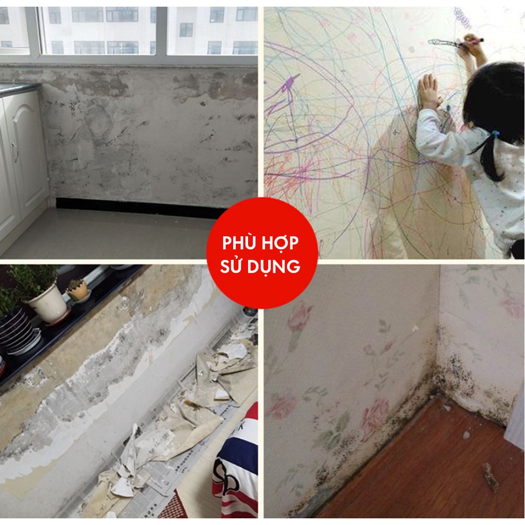 Xốp dán chân tường đẹp giả gỗ