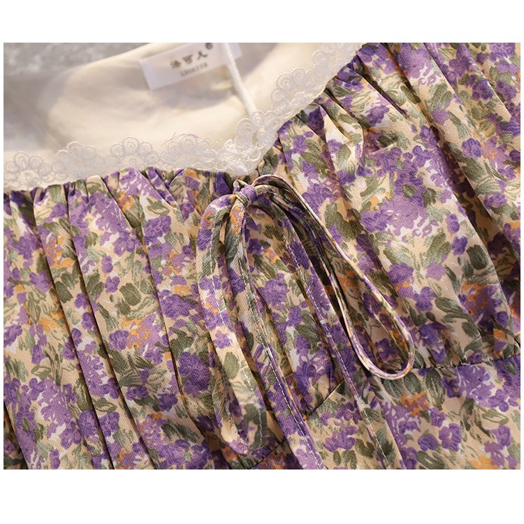 🌸Hàng Order🌸 Váy Hoa Nhí Bigsize Xếp Ly Ngực Dáng Xòe Trẻ Trung Nữ Tính🌸Hàng Quảng Châu | BigBuy360 - bigbuy360.vn