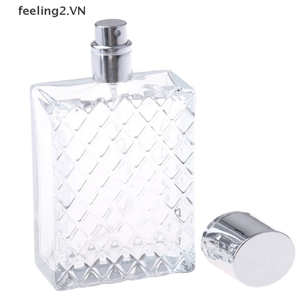 Bình Xịt Nước Hoa Rỗng Bằng Thủy Tinh Dung Tích 100ml
