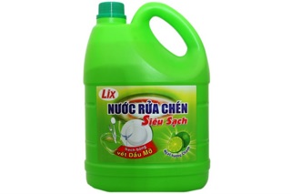 Nước rửa chén 𝐋𝐈𝐗 siêu sạch [4lít]
