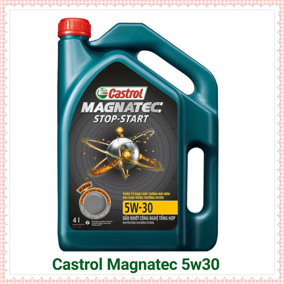 Nhớt tổng hợp xe ô tô Castrol MAGNATEC STOP-START " CHÍNH HÃNG" 5W30 4L