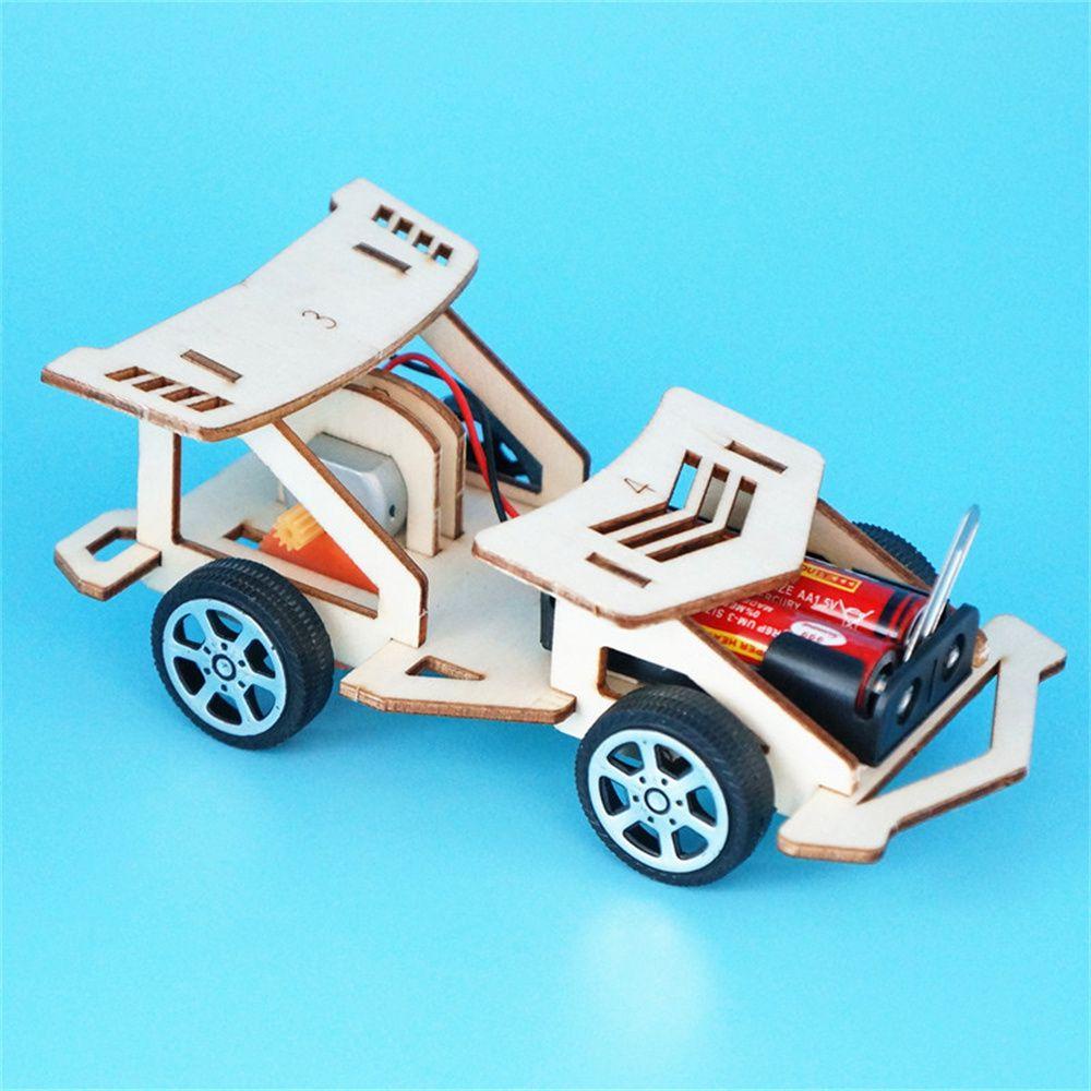 Bộ Đồ Chơi Xe Đua Điện Tử DIY Sáng Tạo Cho Bé
