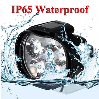 1 Cặp Đèn Pha 6 Bóng Led Siêu Sáng Cho Xe Máy